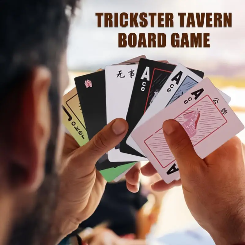 Fun Card Games Fast-Paced Ice Break Card Game Interactive Travel Activities Hilarious Toy For College Students Adults Friends