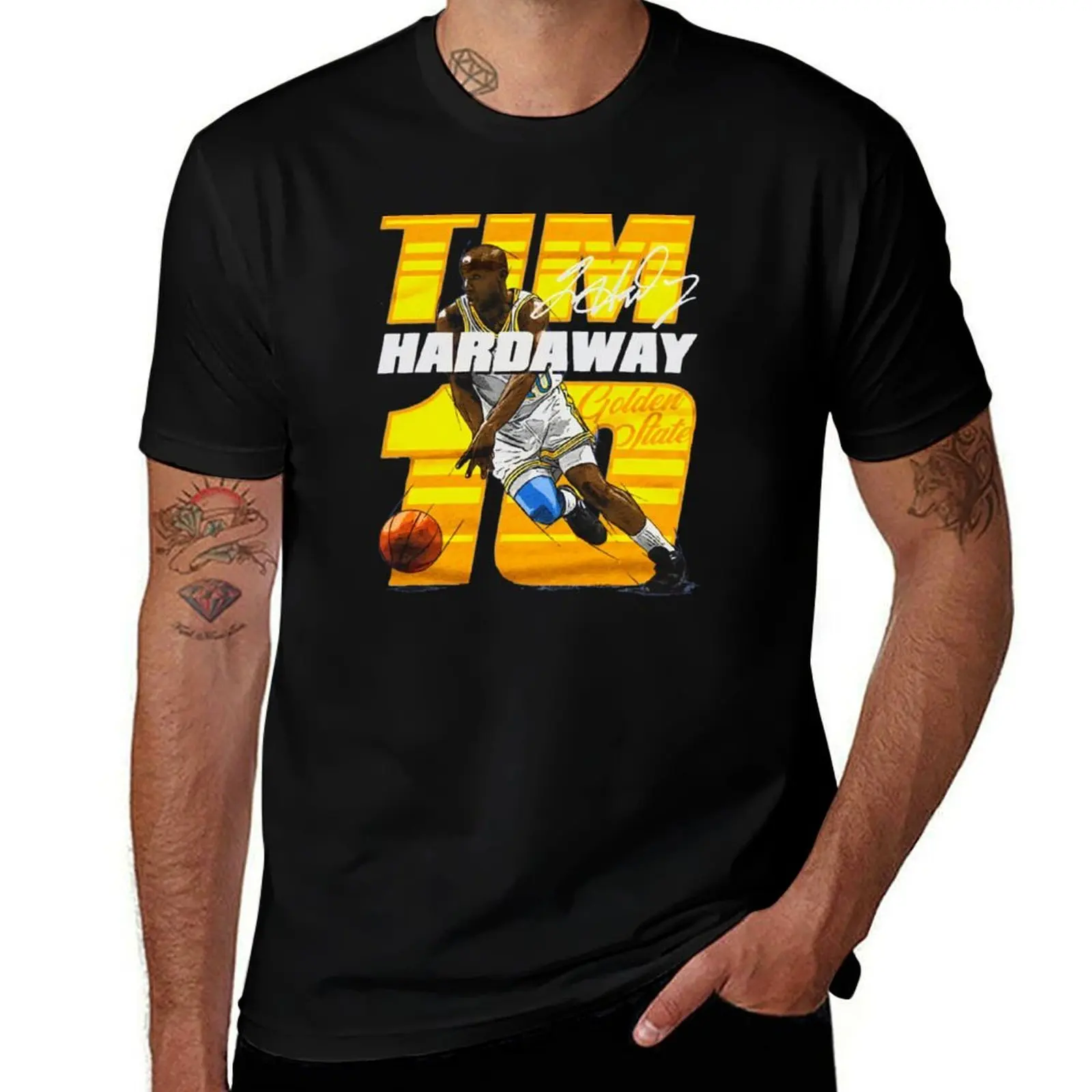 

Tim Hardaway T-Shirt cotton tshirt 100% man t shirts for men man t shirt summer T-Shirt