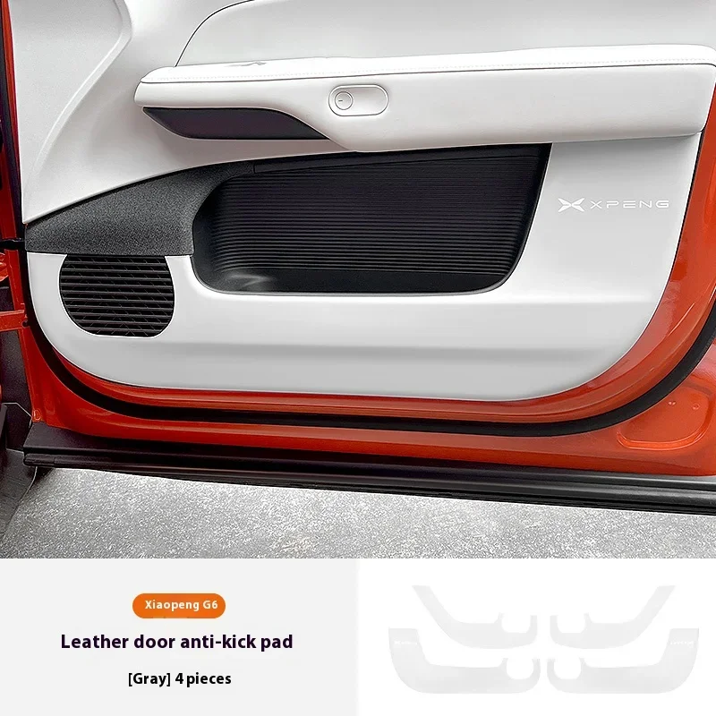 Door Anti Kick Pad Door Panel Protection Pad  For XPeng Xiaopeng G6 Trunk Protection Pad Interior Supplies Handicrafts