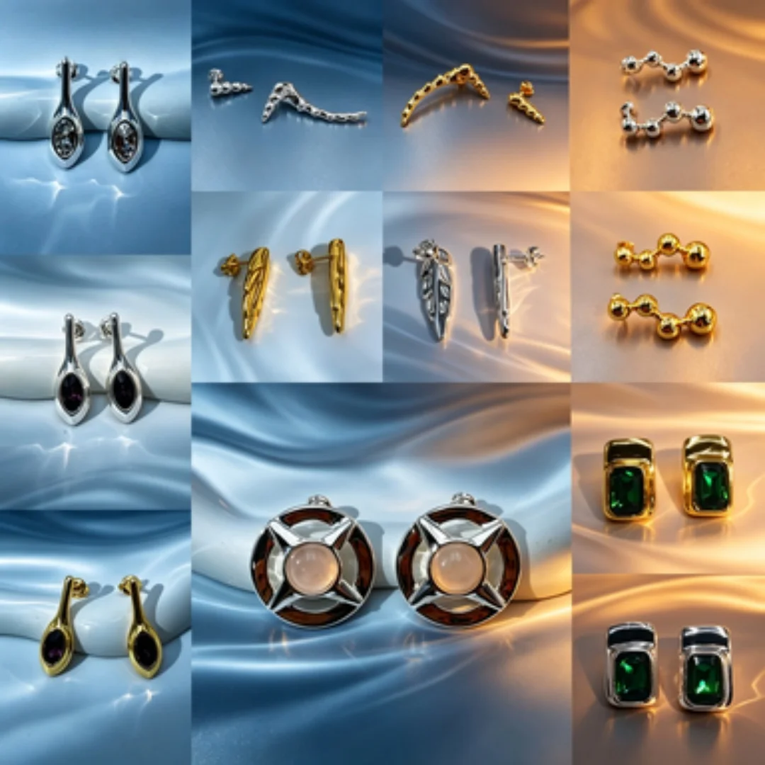 Summer best-selling high-end earrings with multiple styles to choose from, suitable for daily casual wear and versatile