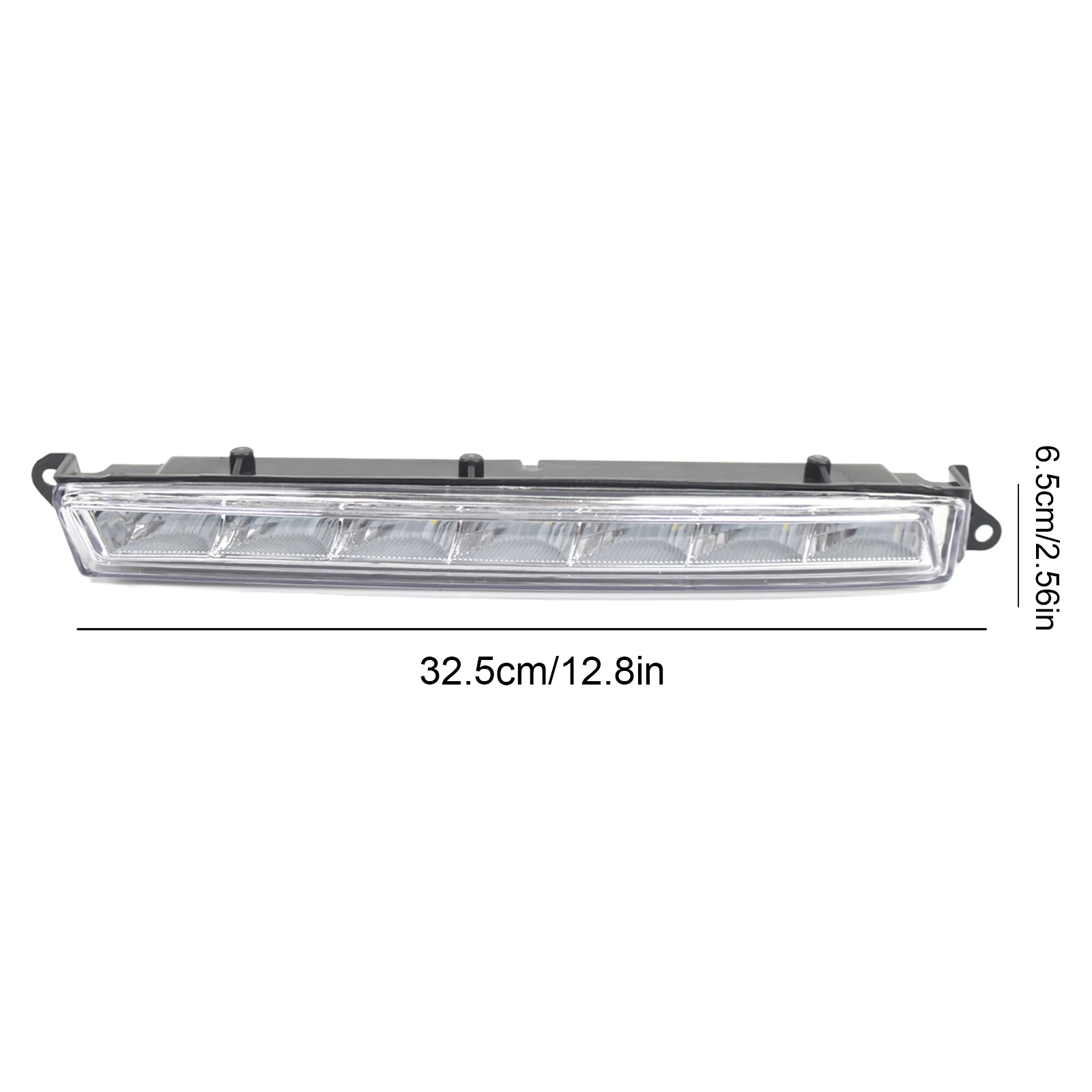 LED النهار تشغيل ضوء الضباب الخفيف لمرسيدس بنز X164 GL320/350/450/550 2009-2012 لمرسيدس بنز ML63 AMG W166 2011-2015 #6