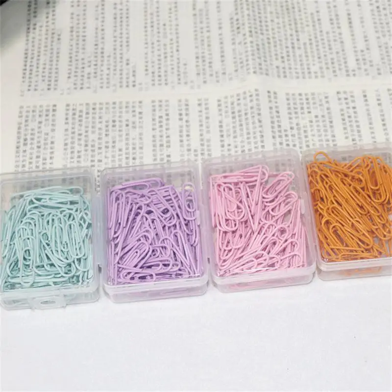 Metal Paper Clip Innovative Durable And Reliable Multi-function Convenient And Practical Daily Essentials Color Bookmark Useful