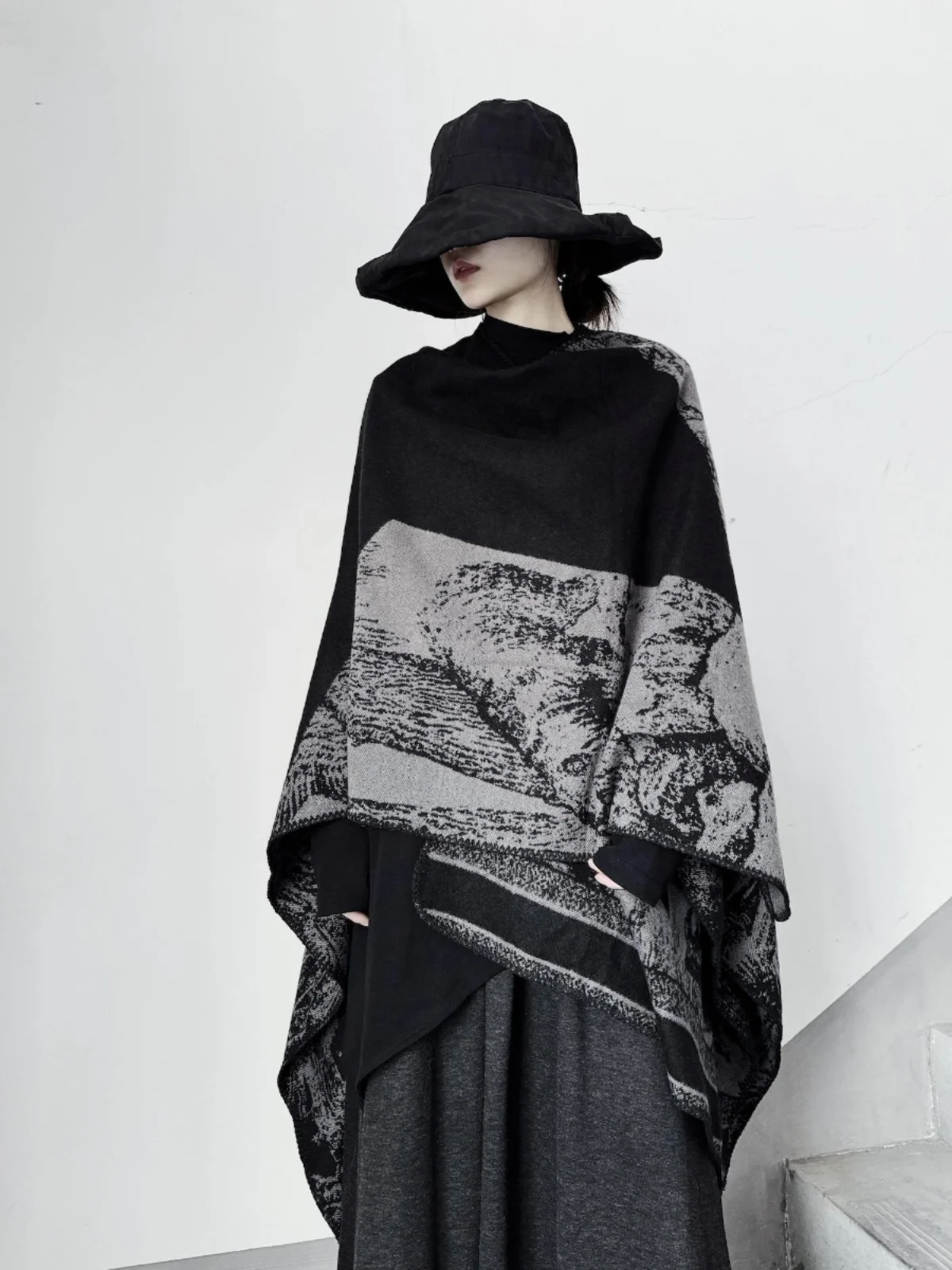 artistic-watercolor-shawl-warm-versatile-cowl-neck-wrap-for-autumn-and-winter-unisex-size-one-size-fits-all