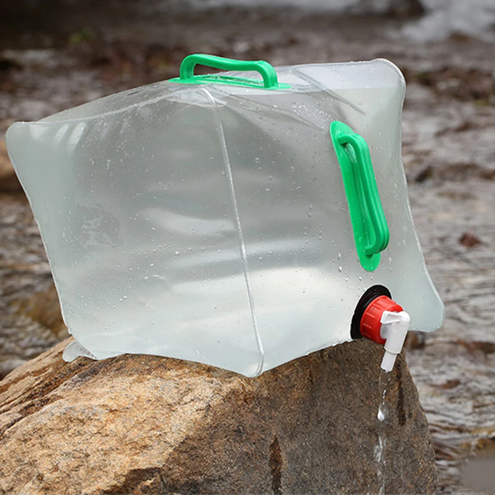 

20L Foldable Container Portable Bucket Outdoor Storage Bag Outdoor Water Container Camping Hiking Hunting Fishing Sports