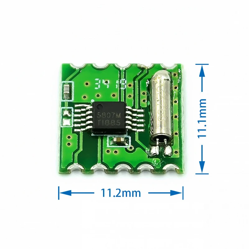 1/2-200/300Pcs FM Module Radio Module RDA5807M RRD102V2.0 Stereo Radio Module