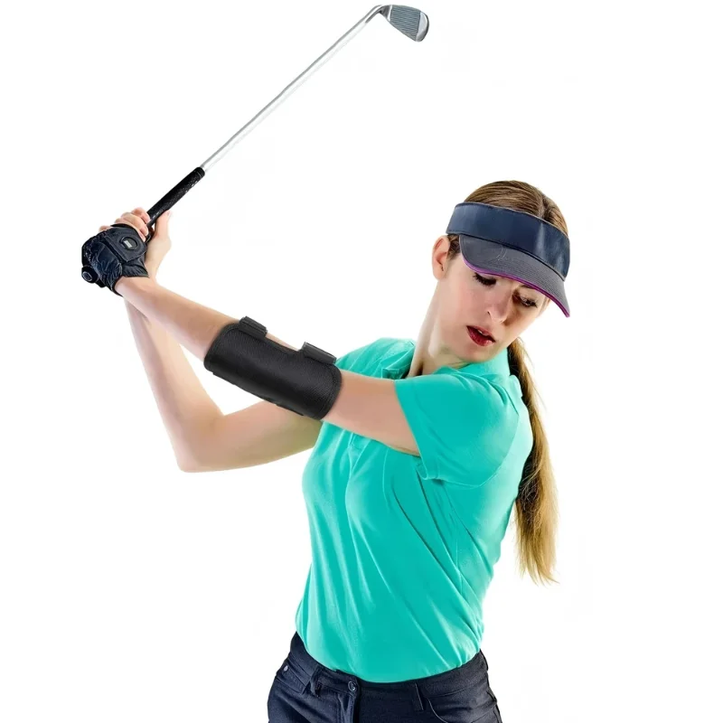 

Профессиональный тренажер для гольфа Swing Trainer Aid Practice Stick Training Guide System для начинающих и улучшенных игроков.