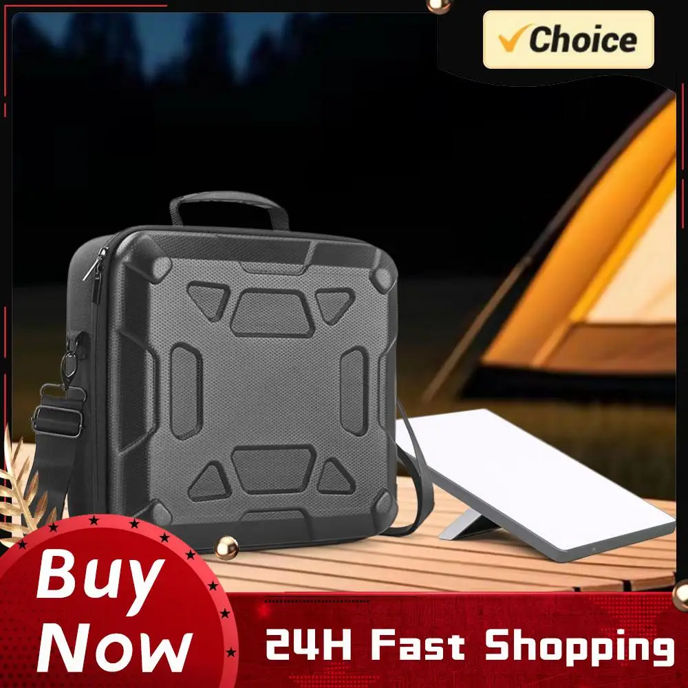 

For Starlink Mini Anti-Scratch Storage Box with Dual Carry Options Protective Storage Bag Waterproof Power Cord Storage Handbag