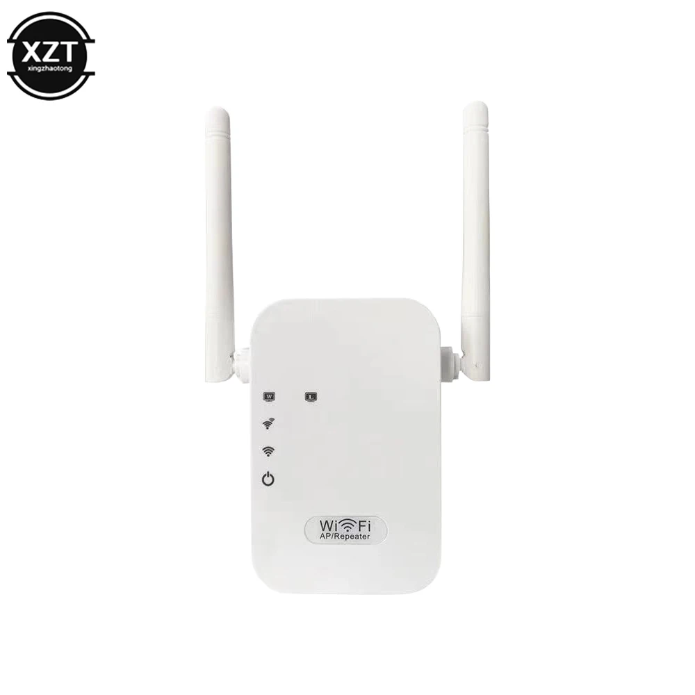 Repetidor sem fio WiFi, extensor de longo alcance, impulsionador de sinal Wi Fi, amplificador de 300Mbps, 2.4G, repetidor, novo