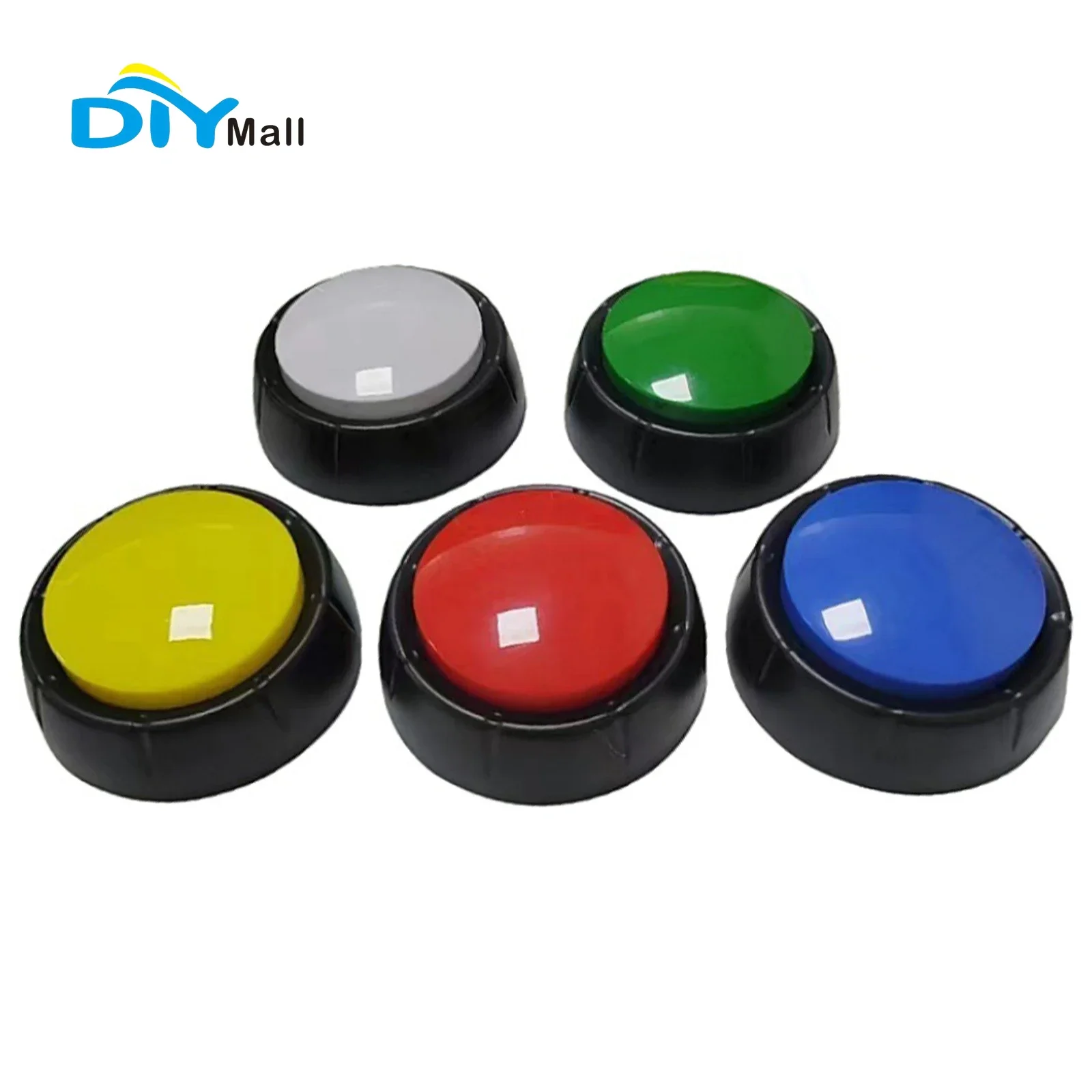 Round Pet Communication Button Voice Box Press-to-Speak Recordings Recordings up to 3 minutes