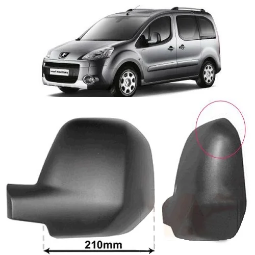 EXTERIOR REAR VIEW MIRROR COVER WIDE TYPE LEFT PARTNER-BERLINGO 2009-2013 8152.F6