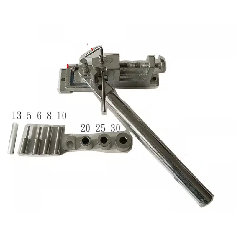 

Multifunctional bending machine Steel bar hoop flat iron bending artifact Iron art round steel bending machine