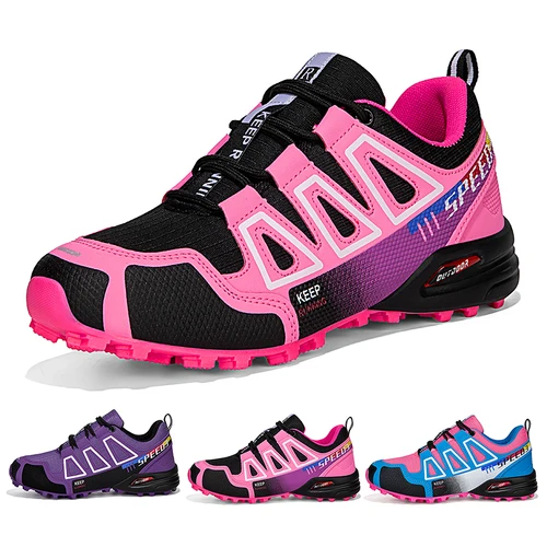 Nuevos zapatos de ciclismo de carretera para mujer, zapatos MTB para exteriores, zapatos de ciclismo con Pedal cómodos y transpirables, zapatos deportivos para senderismo y ciclismo