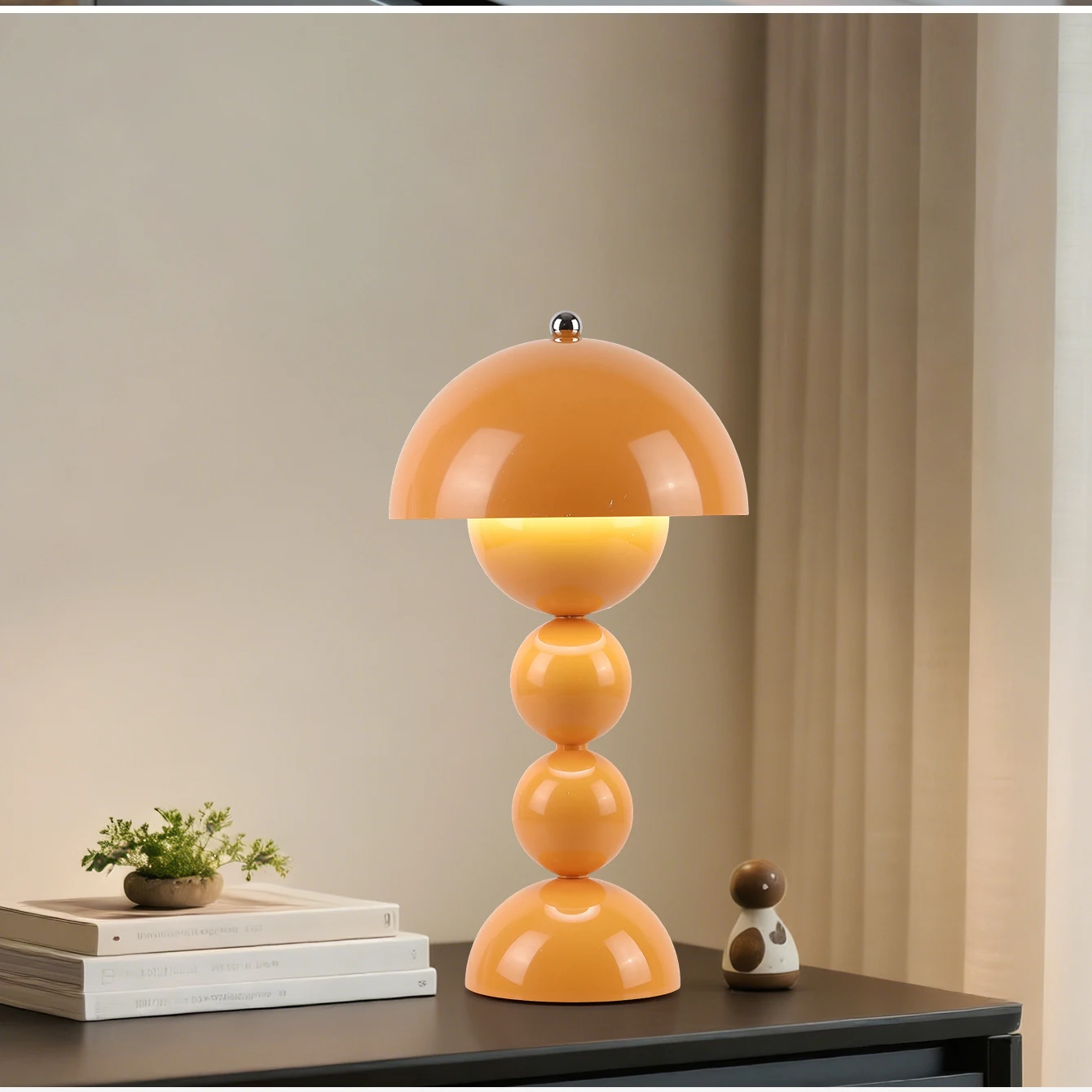 Nordic LED Table Lamp with Top Touch Switch Bedroom Bedside Flower Bud Desk Lamp Living Room Dining Table Decoration LED Light - view 5