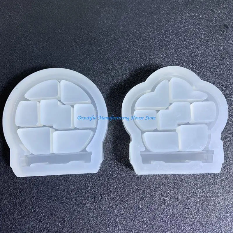 

E56A Clay Mold Plaything Holder Molds Kitchen Accessories Mini Silicone Moulds
