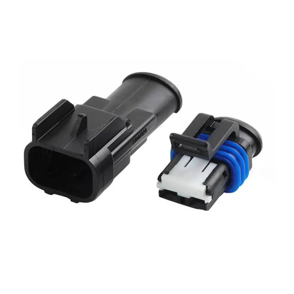 

100SET 06010EV2F 47000EV2M car wire connector Harnes cable 2 pin automotive waterproof plug Include terminals seal