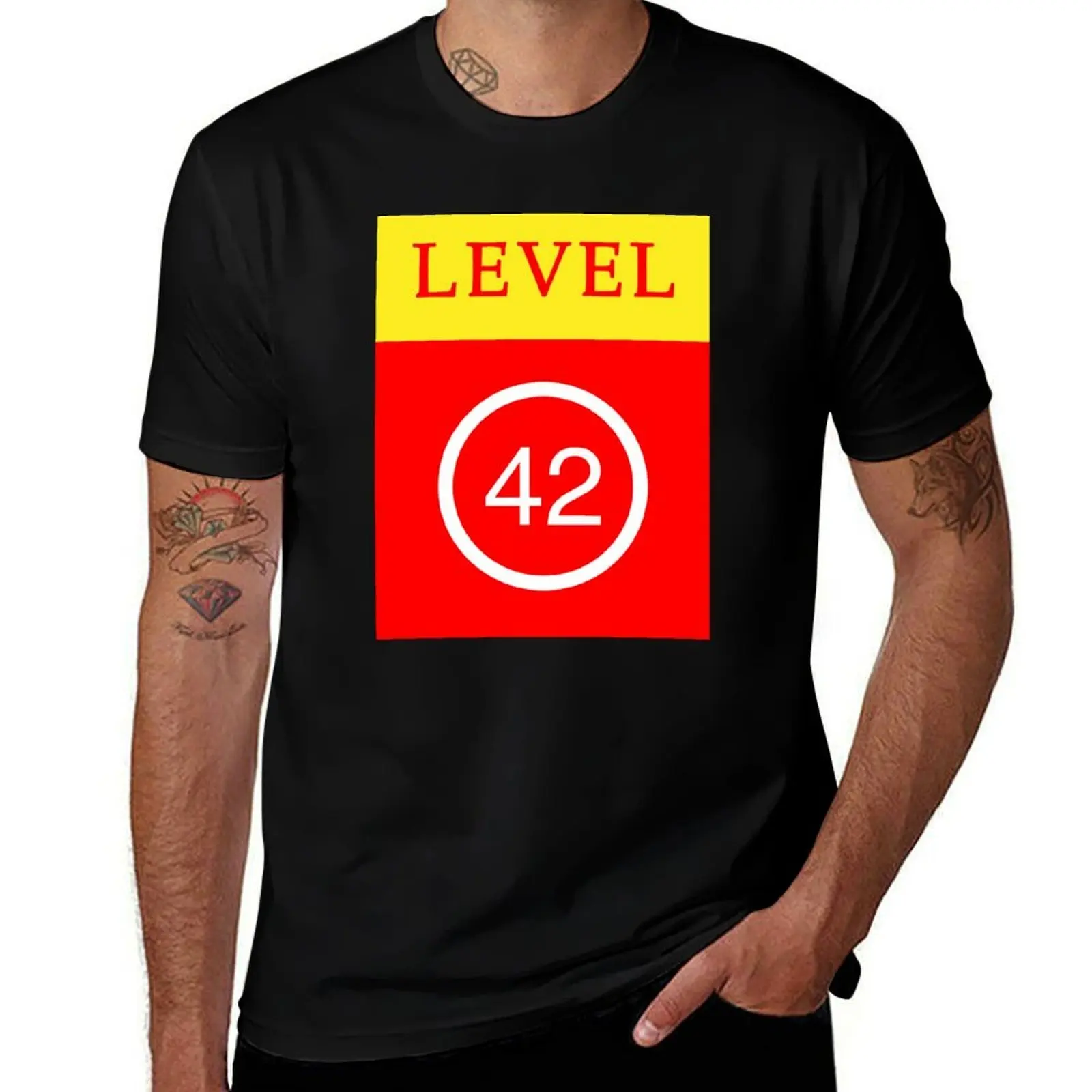 Level 42 T-Shirt Mechanic Work Tee Shirt T-Shirt