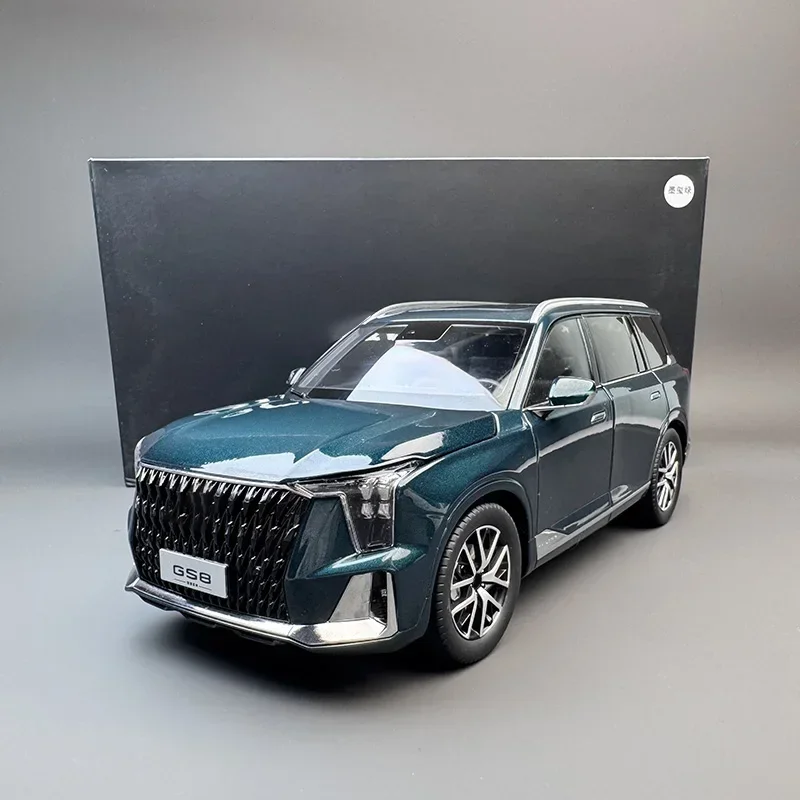 نموذج سيارة GS8 2022 s 1:18 نموذج سيارة من سبيكة الجيل الثاني الأصلي GS8