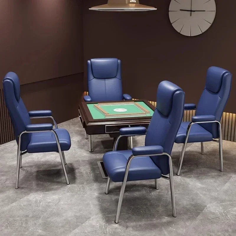 Stable Mahjong chair chess room special high backrest chair comfortable sedentary home chess and card sofa chair mahjong table