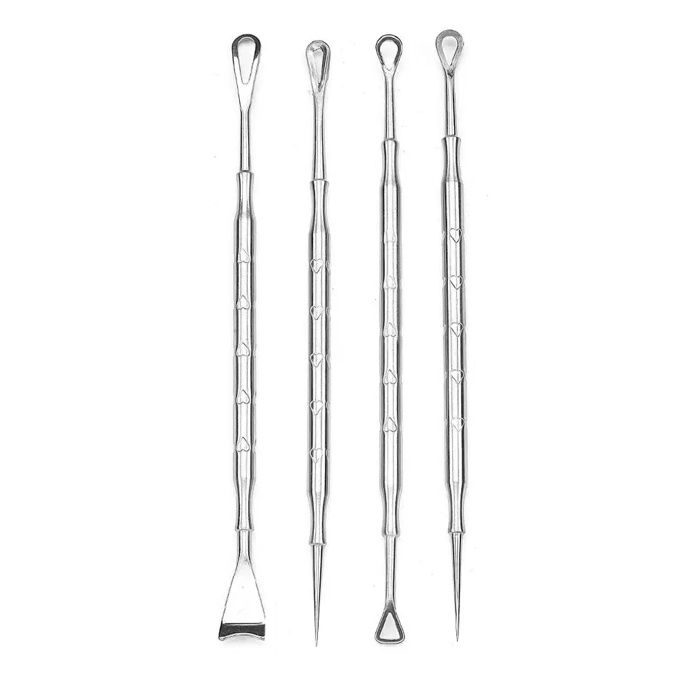 Mee-Eter Verwijderaar Puistje Popper Tool Acne Naald Verwijderen Behandeling Comedon Whitehead Popping Puist Neus Gezicht Vlek Extractor