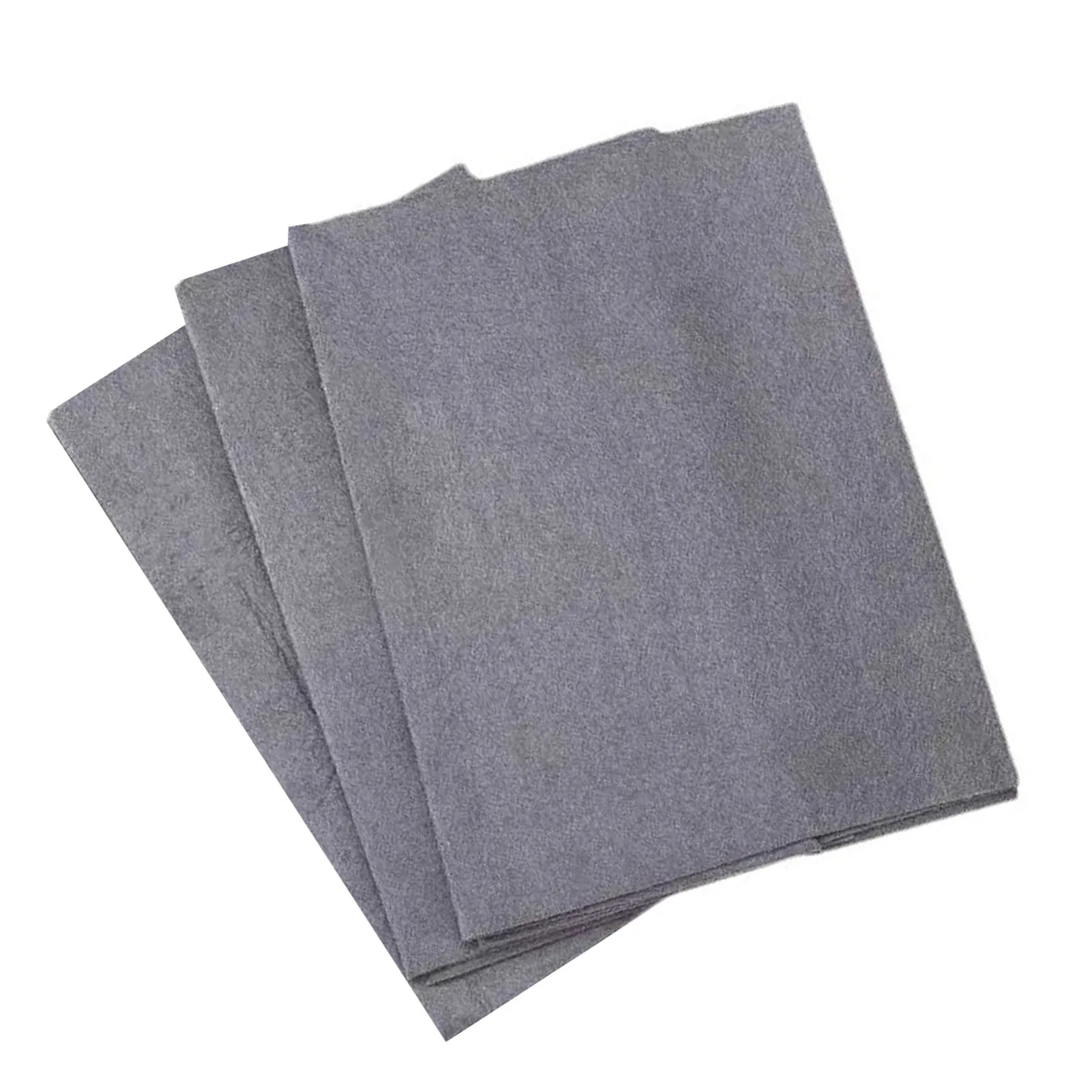 

3pcs 20 X 30cm Glass Cleaning Cloth Strong Stain Removal Multifunction Microfiber Mirror Wipe Rag For Window Car Windshields