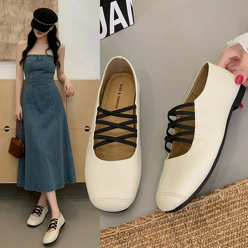 Women Lace-up Square Toe Flat - Women Shoes For Walking review and price