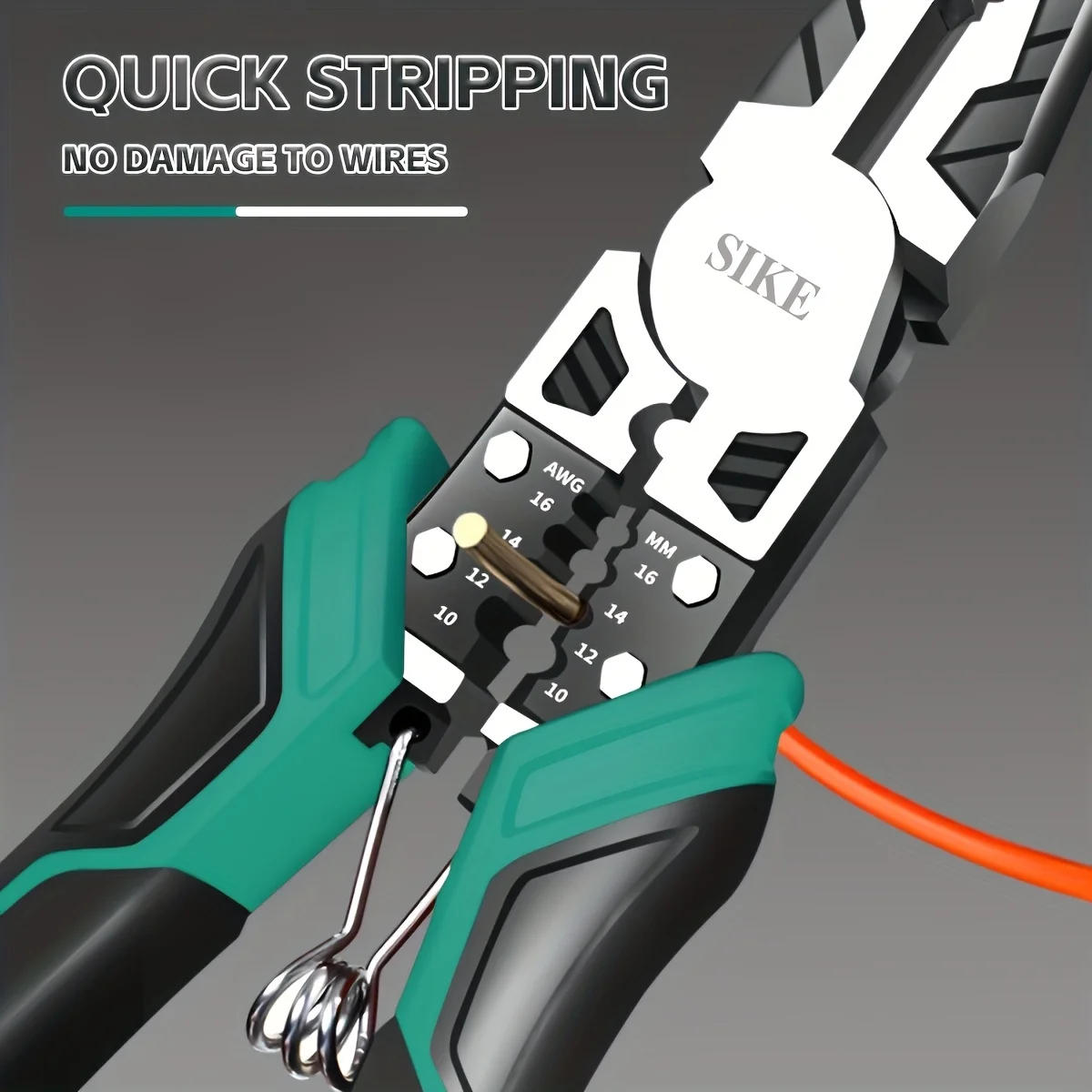 9-in-1 Multifunctional Pliers Set - Perfect for Cutting, Clamping & Stripping Wire - Labor-Saving Spring for Electricians & DIY