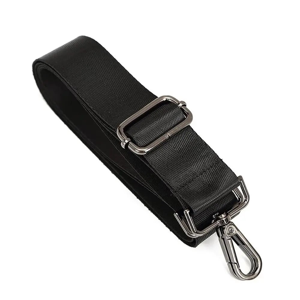 Bag Accessories Adjustable Bag Strap Nylon Black Shoulder Bag Strap Bag Belt Crossbody Bag Parts & Accessories