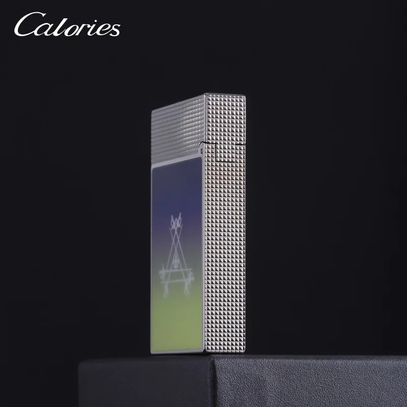 New Camry Brass Side Slip Dark Night Light Langsheng Inflatable Lighter Crisp Steel Sound Creative Personalized High End Gift