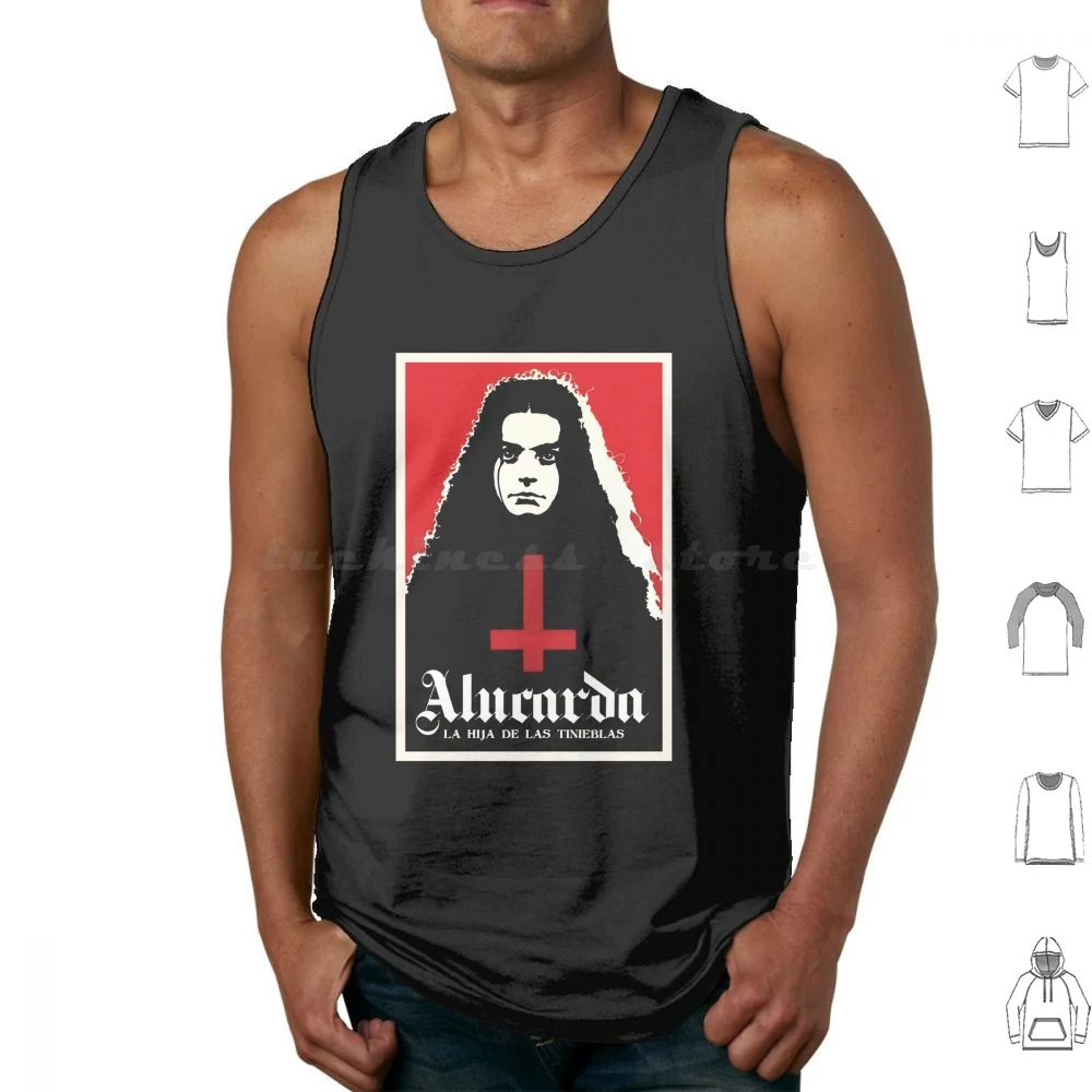 Camisetas sin mangas Alucarda, chaleco sin mangas, Alucarda Juanlopezmoctezuma, películas de terror, películas de terror vintage