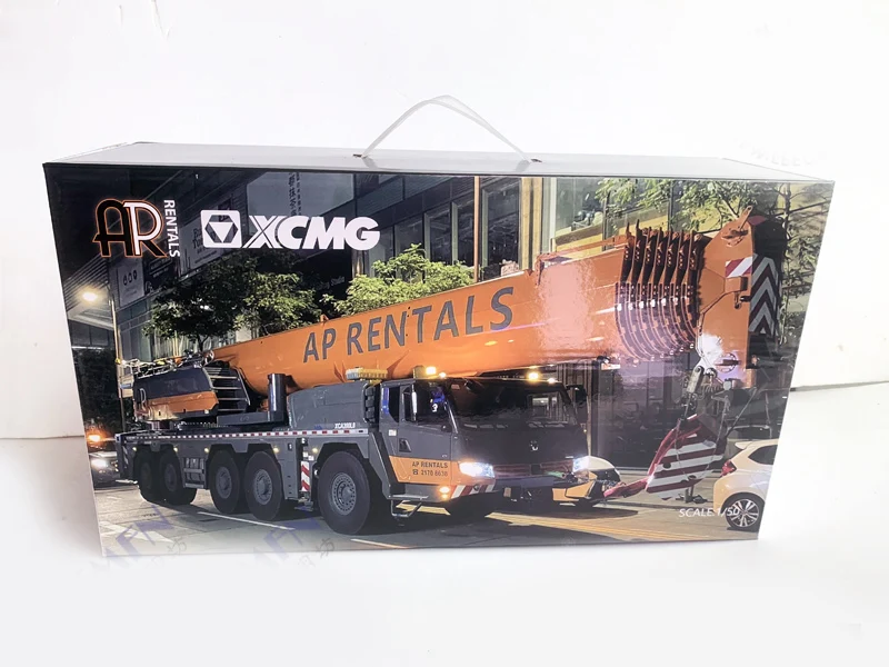 1:50 Scale XGMC XCA200L8 Truck Crane Model All Terrain Crane Gift Boys