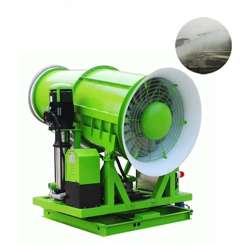 Automatic Fog Cannon Machine High Pressure Water Spray Machine Agricultural Fog Cannon Remote Control Mobile Fog Cannon Custom