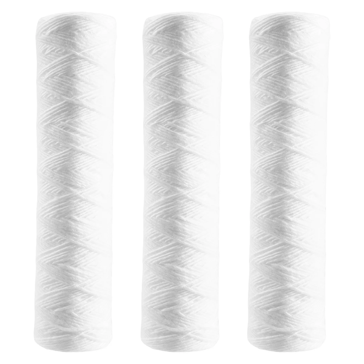 3Pcs Water Purifier 10 Inch String Wound Filter 5 Micrometre PP Cotton Filter Sedmient Filter