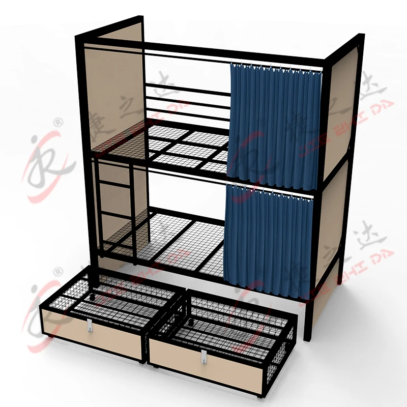 Dormitory Bunk Bed ,bunk bed with desk and wardrobe,bunk beds with study table