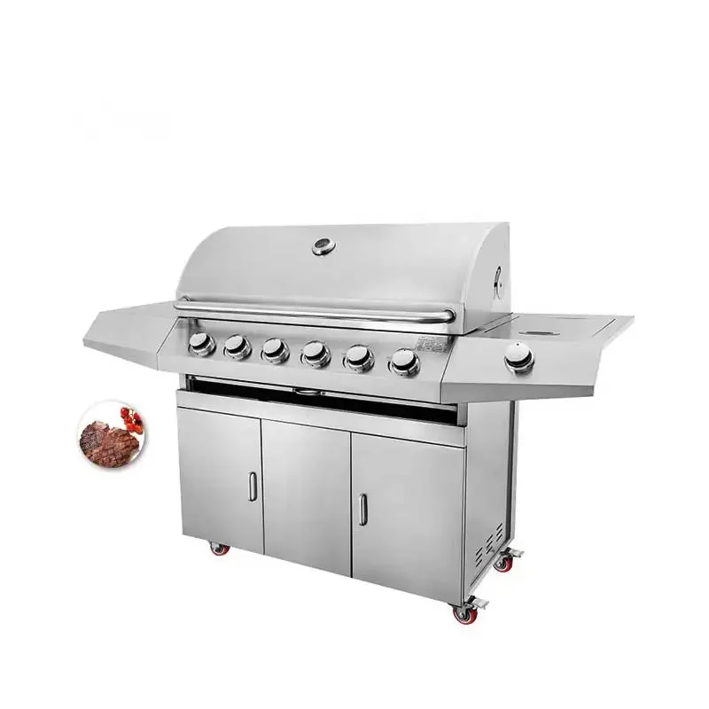 Gas Burner Grill Barbecue Bbq Machine Grill