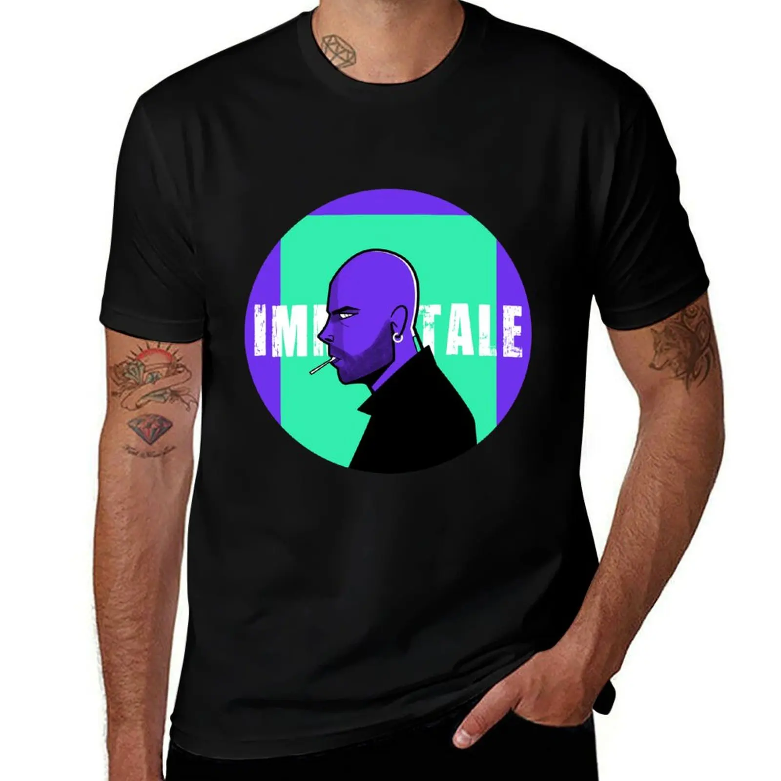 L'immortale - Cirro di Marzioo Gomorra T-Shirt graphics basketball graphic tees mens designer clothes