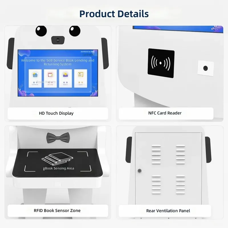 for Artificial Intelligence Childrens Book Self Service Borrowing Machine