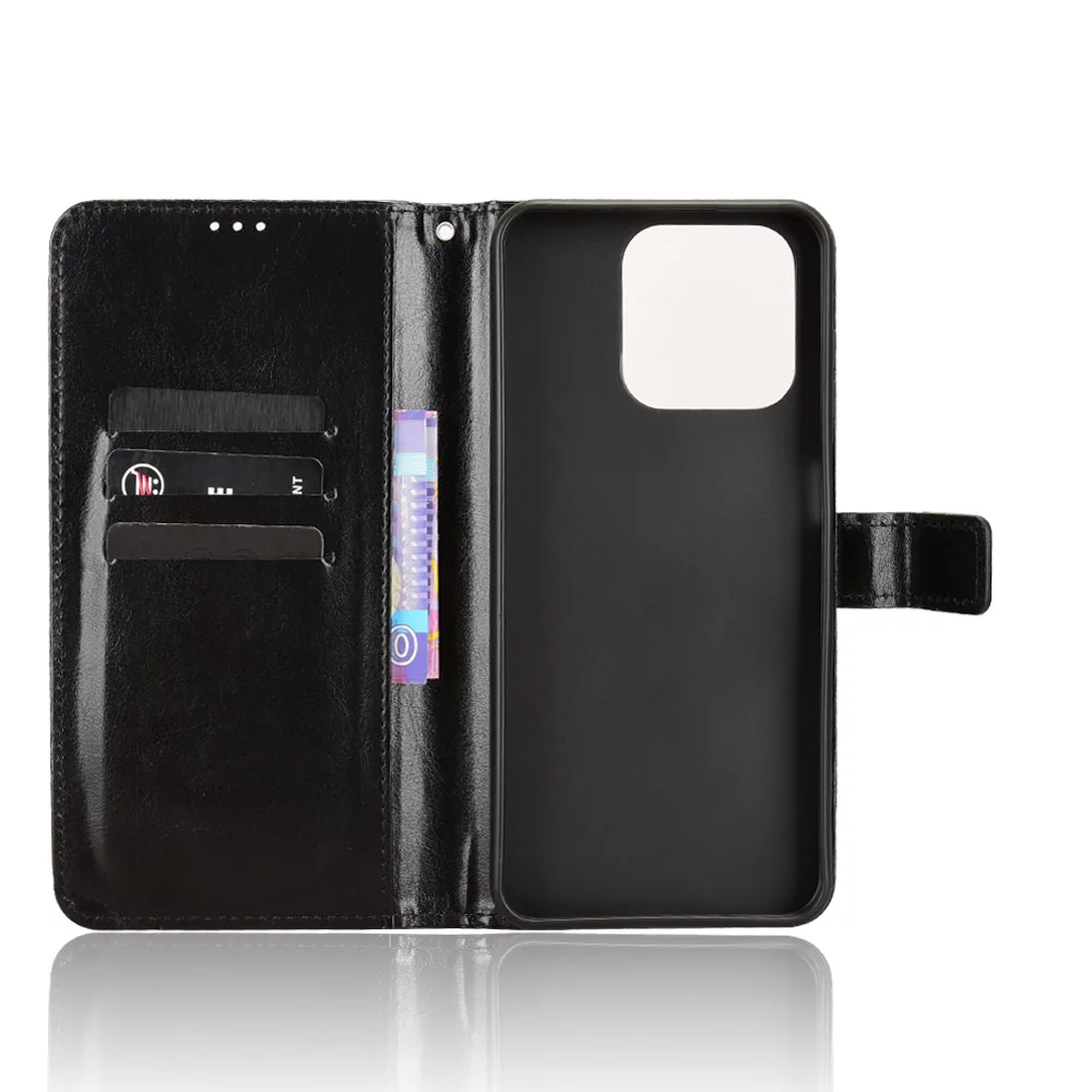 ل Oukitel C69 حافظة فاخرة فليب محفظة من جلد PU الحبل حامل حافظة ل Oukitel C69 C 69 OukitelC69 أكياس الهاتف