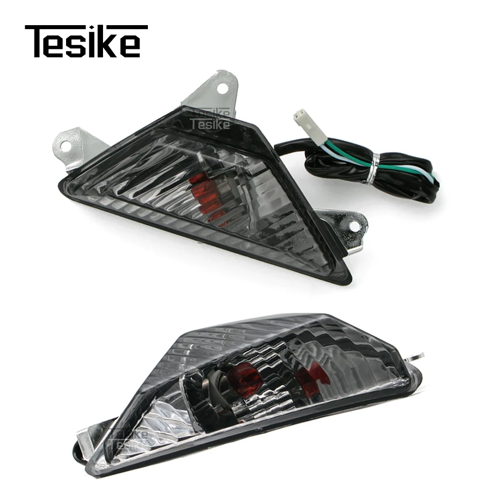 Motorcycles Front Turn Signal Light Flashing Light For KAWASAKI NINJA 250 300 400 650 1000 ZX6R 2013-2021 2020 18