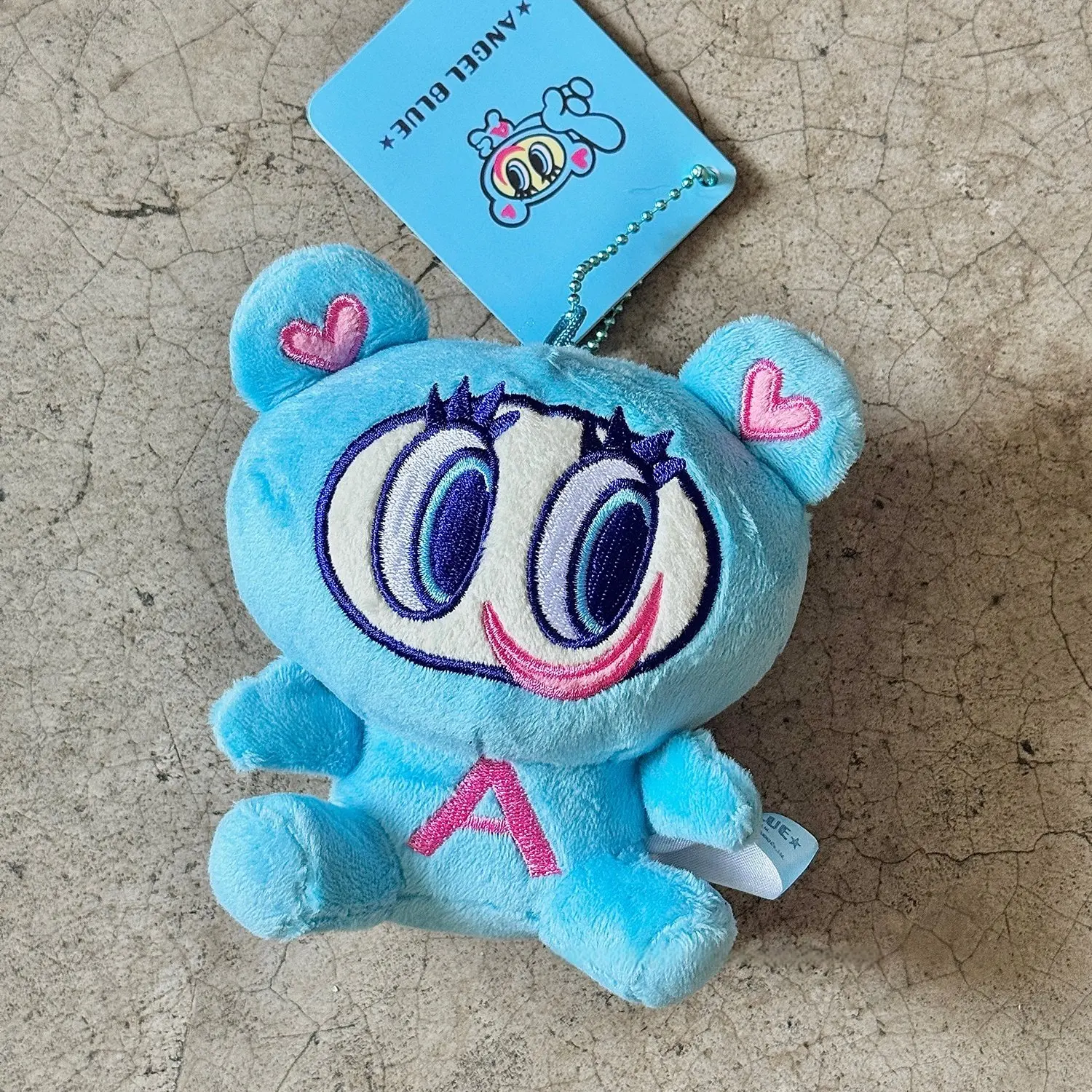 

Vintage Angel Blue Nakamura Kun Plush Toy Doll Pendant Back Bag Doll Toy Pendant Decorative Accessories