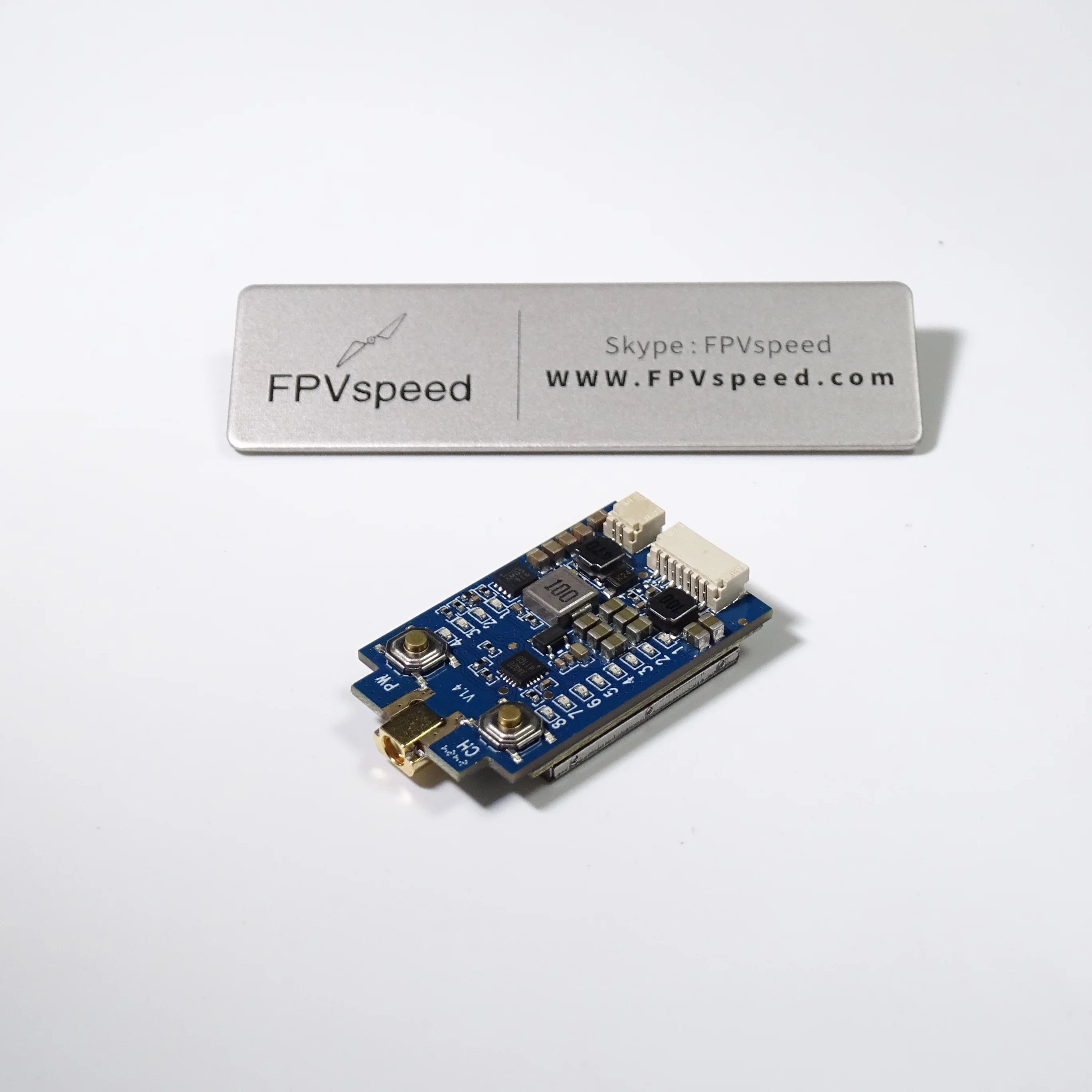 VTX 1.2GHz 1.3GHz 1000mW FPVspeed VTX-S4 1.2G 1.3G 1000mW 8CH FPV Long-Range Image Transmitter with IRC Protocol