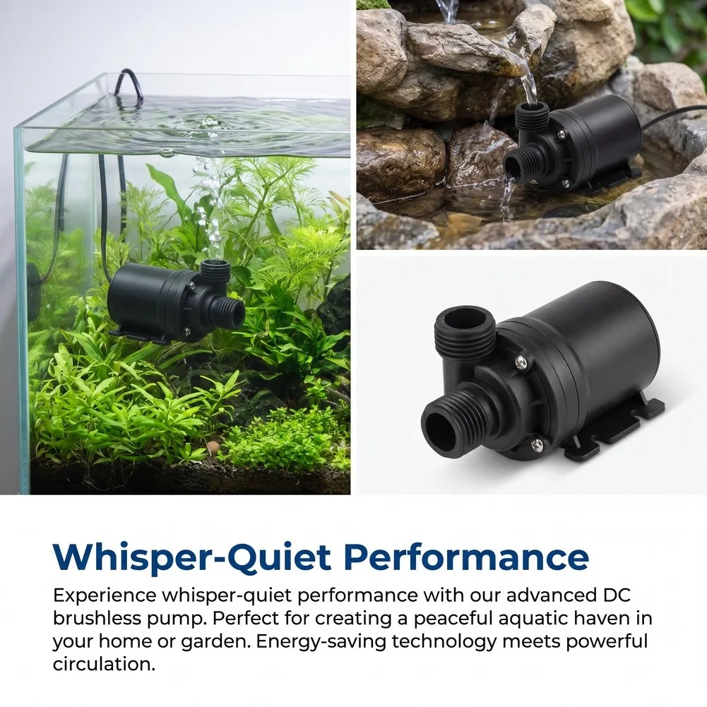Dc Power Booster Submersible Water Pump For Tranquil Home Environment Easy Installation Energy Efficient Design