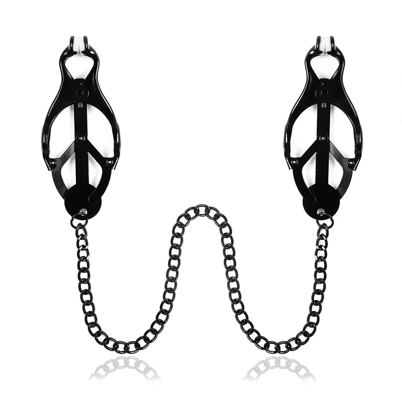 Steel Clover Nipple Clamps Bdsm Adult Games Sex Toys Erotic Goods For Women Exotic Accessories Fetish Bondage Metal Breast Clips