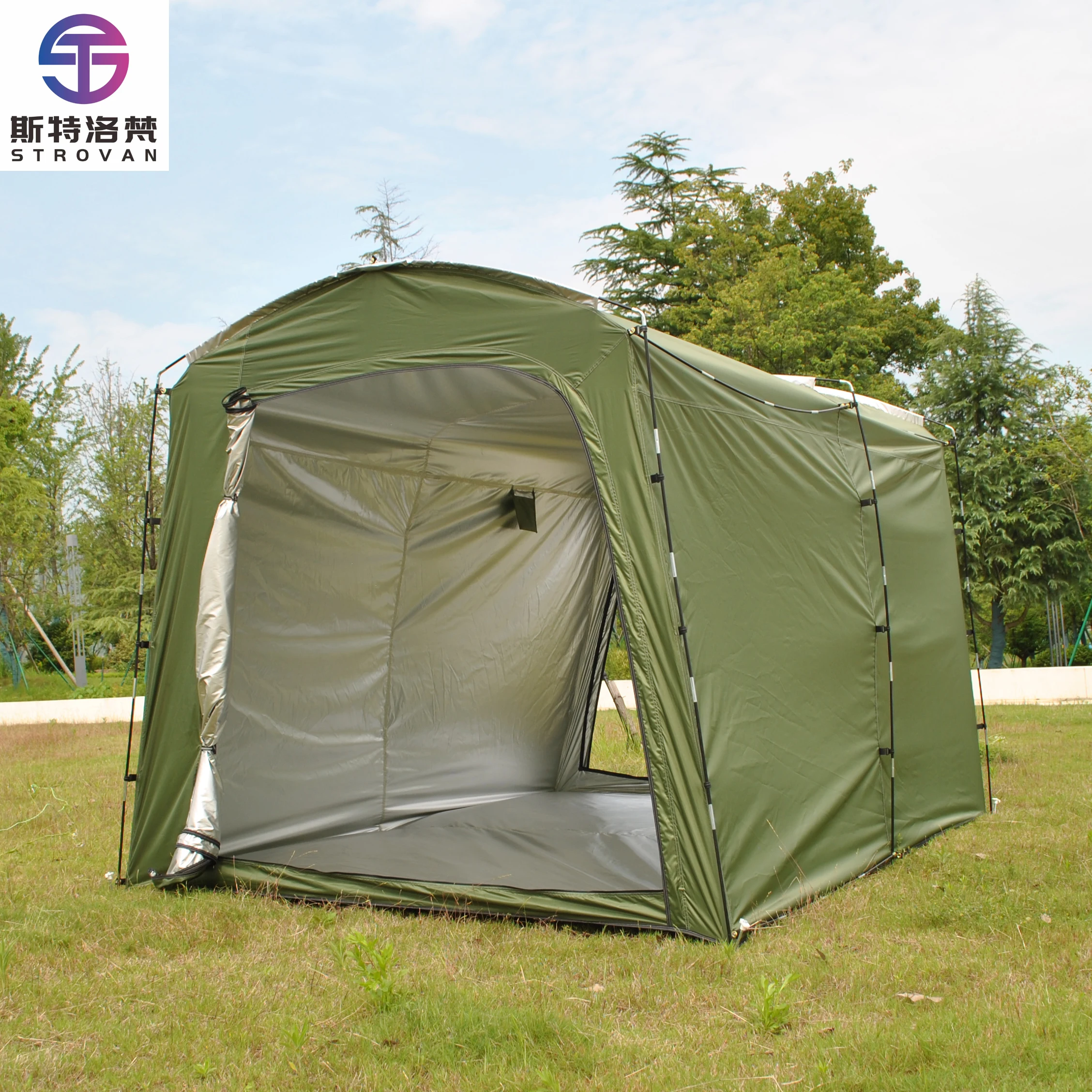 

STLF LZS Camping Tents Tunnel Tent 4 Person Camping Tent,wardrobe Tent,Weatherproof Shelter 4 Season Tent for Travelling Outdoor