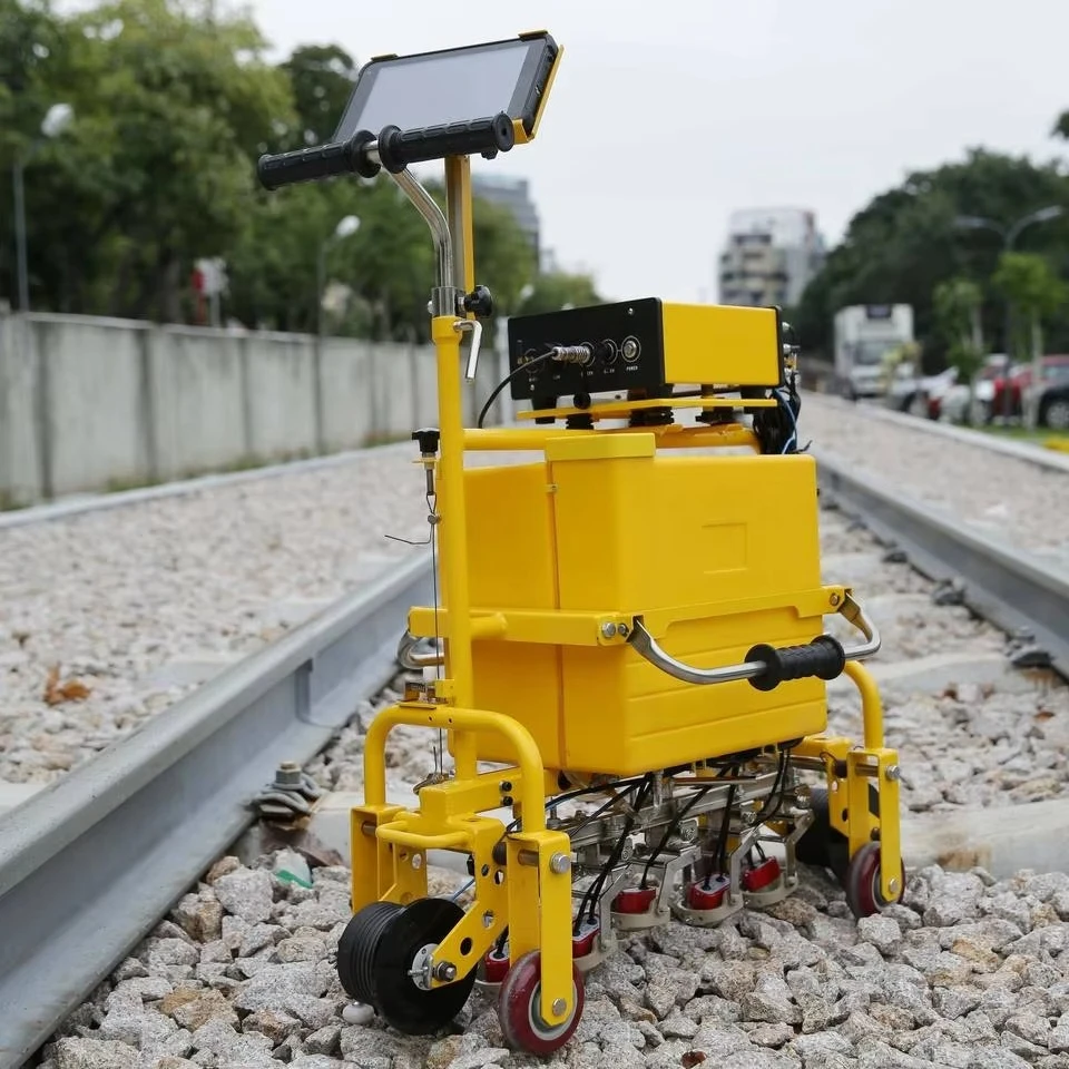 Ultrasonic Railway Digital Rail Ultrasonic Flaw Detector Car  for Railway Construction and Maintenance