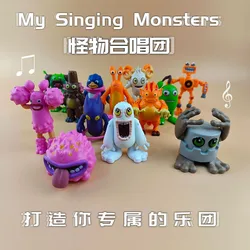 My Singing Monster Figure Set Toy Singing Monsters Figurines Plastic Toys Doll Figuras Wubbox Action Figures Maw Christmas Gifts