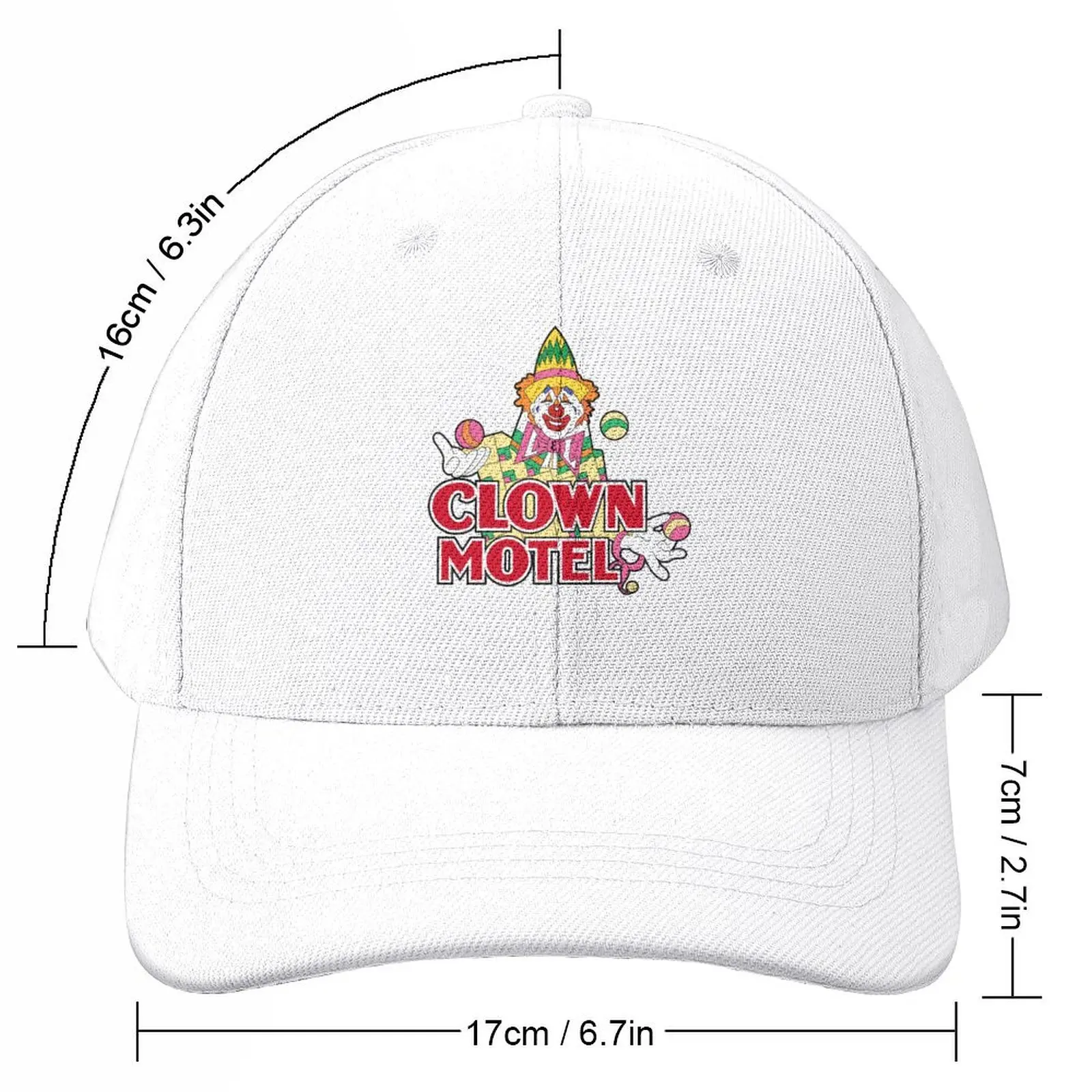 Clown Motel Baseball Cap Rugby hard hat For Man Women's