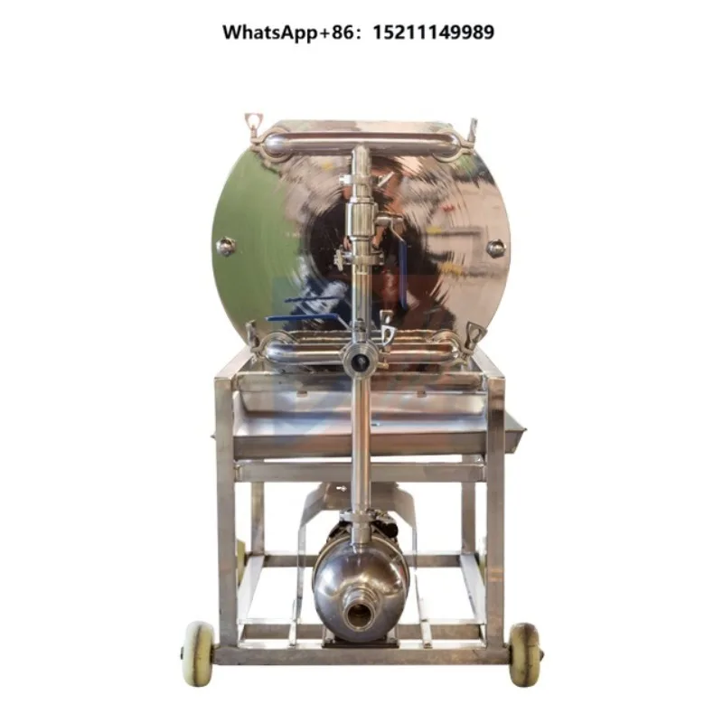 Heavy-Duty Stainless Steel Multilayer Filter Unit with High Filtration Efficiency for Chemical and Pharmaceutical Use