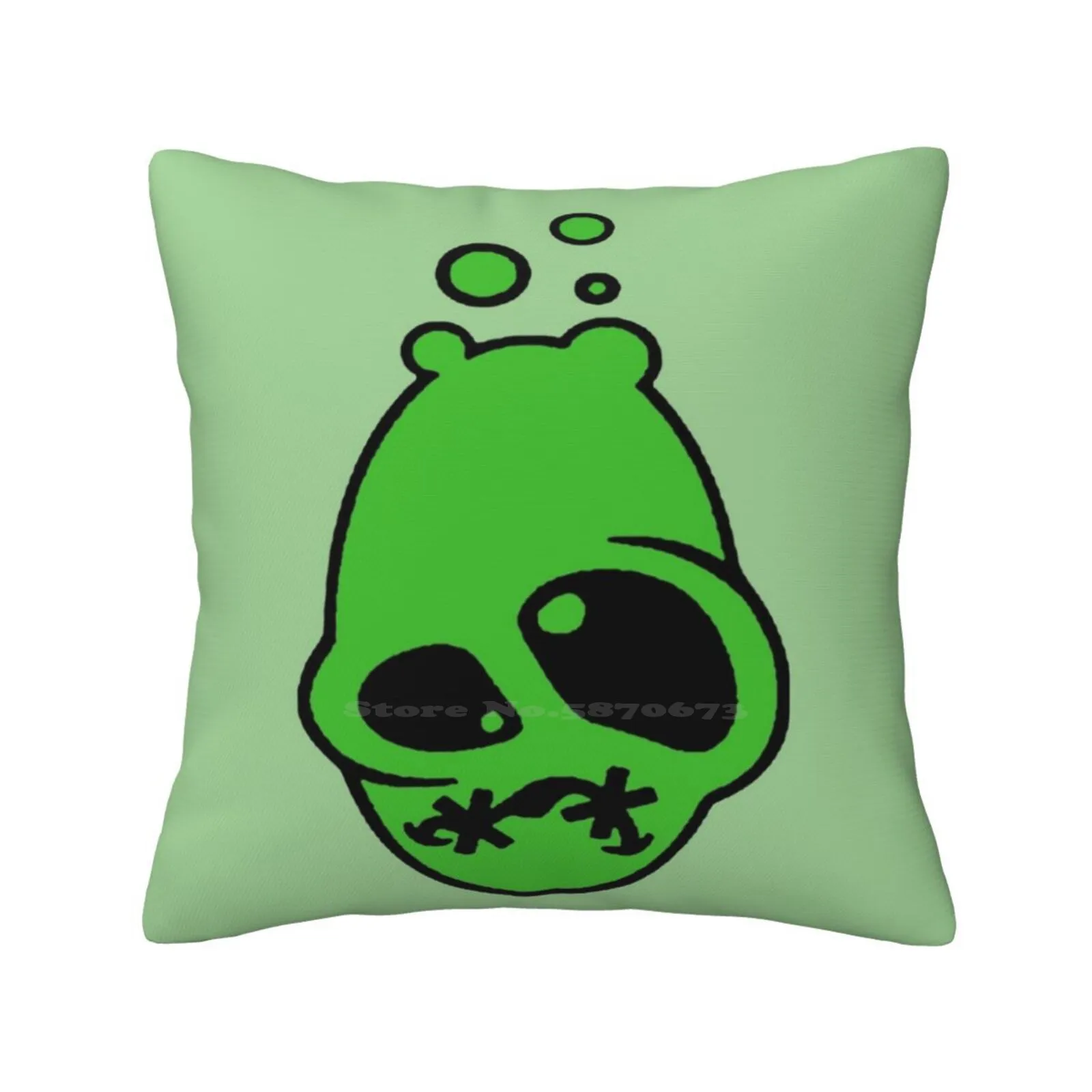 Oddworld-Sick Pillowslip Pillowcase Oddworld Abes Exoddus Abes Oddysee Mudokon Sick