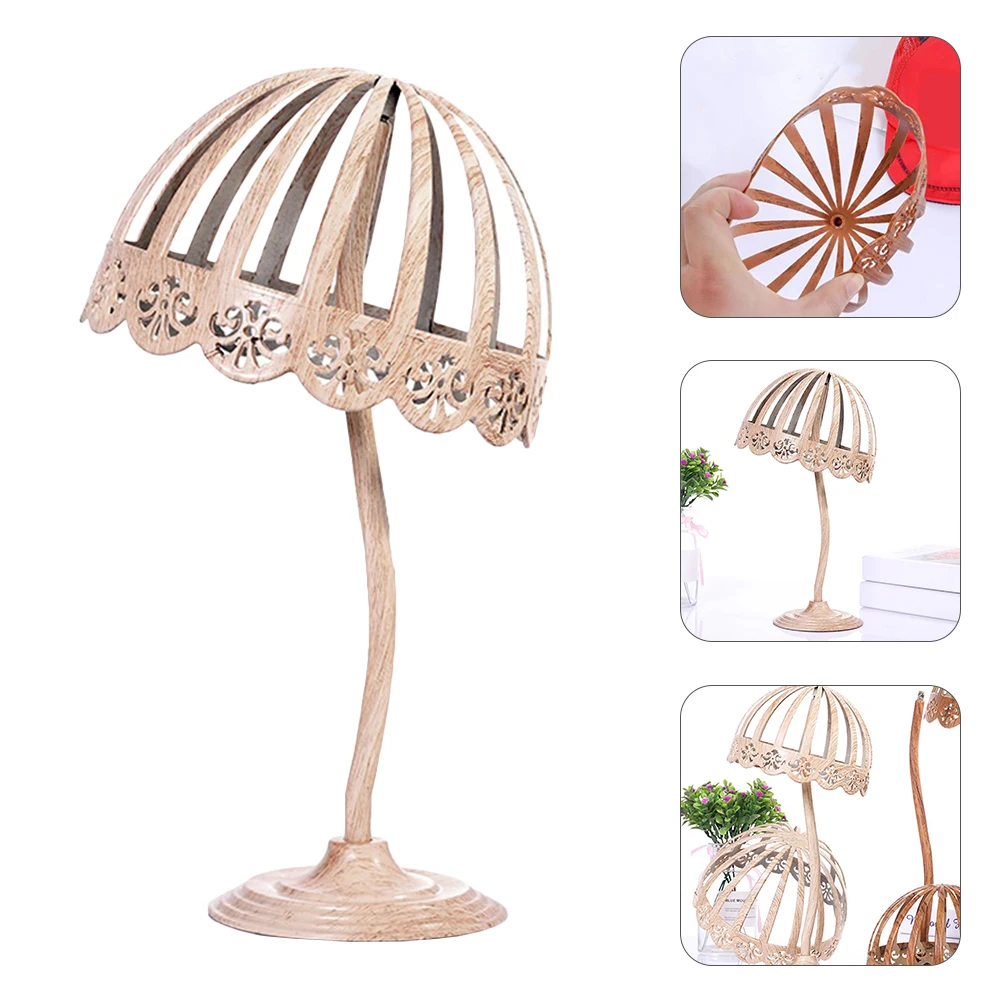 

Hat Display Rack Window, Strong Support Pole Hollow Design, Hat Stand Holder For Home Or Store, Suitable