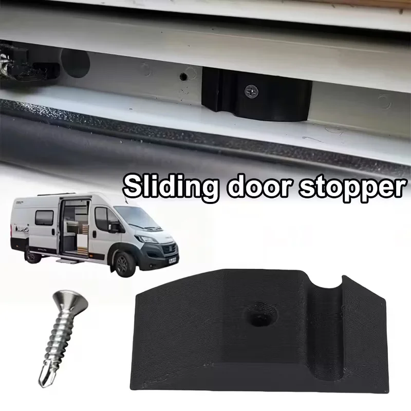 1Set Sliding Door Stopper With Skip Function For Ducato Boxer Jumper V. Leicht Caravan Motorhome Door Accessories